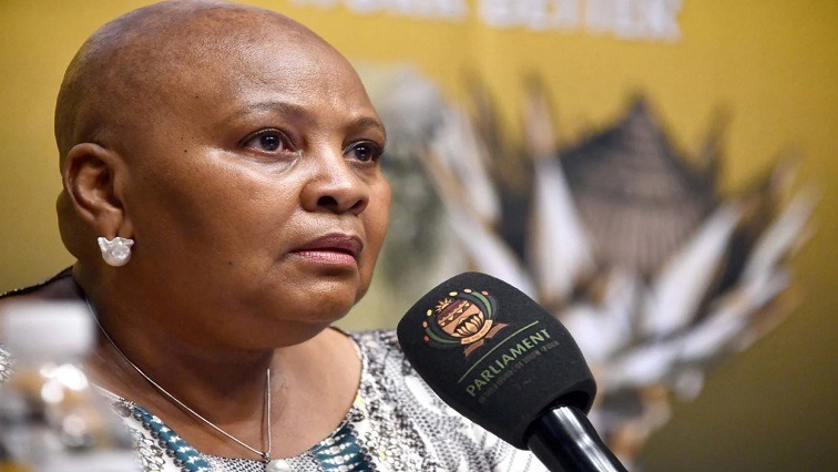 Former National Assembly Speaker Nosiviwe Mapisa-Nqakula