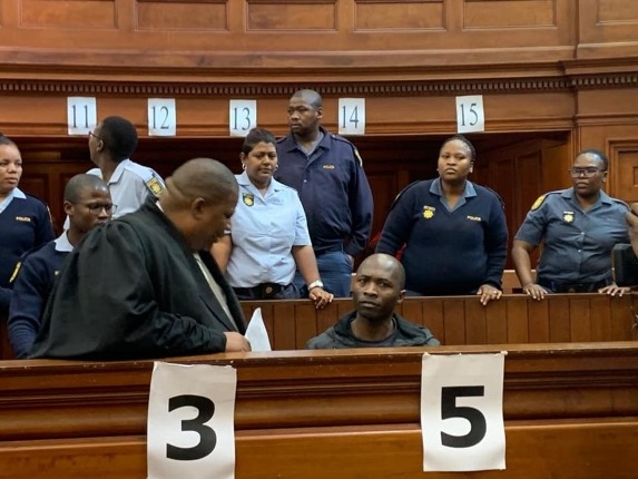 Luyanda Botha, who was found guilty of raping and murdering Uyinene Mrwetyana.